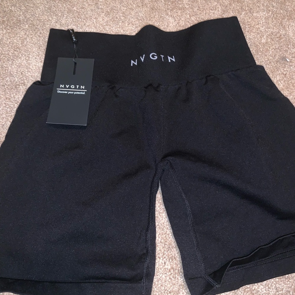 Nvgtn black pro shorts